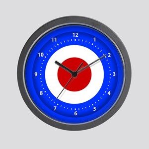 clock in RAF roundel style